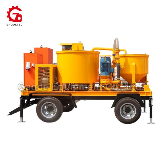 Gaodetec GGP400/1000/95/165DPL-E/A Automatic Grout Pump with Mixer Made in China for Railway